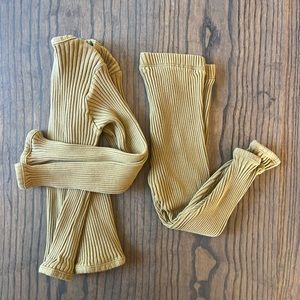 Zara Kids Ribbed Set